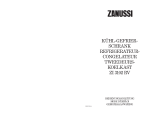 Zanussi ZI3102RV Handleiding