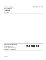 ZANKER FR161 Handleiding