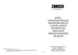Zanussi - Electrolux ZK25/9R3 Handleiding