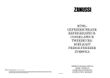 Zanussi ZI920/9KA Handleiding