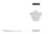 Zanussi ZI2003/2T Handleiding