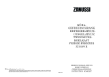 Zanussi ZI918/8K Handleiding