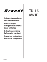 Brandt TU15AWJE Handleiding
