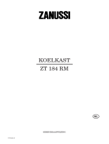 Zanussi ZT184RM Handleiding