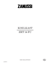 Zanussi ZRT14FC Handleiding