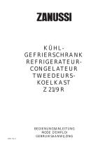 Zanussi Z21/9R Handleiding