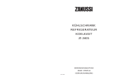 Zanussi ZI2401 Handleiding