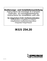 Seppelfricke IKS254.20  Handleiding