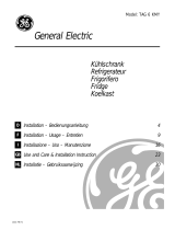 General Electric TAG6KMY Handleiding