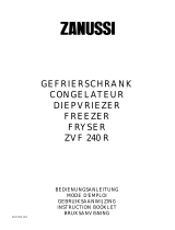 Zanussi ZVF240R Handleiding
