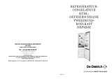 De Dietrich DRP329JE Handleiding