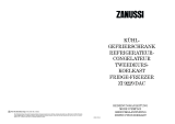 Zanussi ZI922/9DAC Handleiding