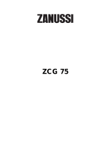 Zanussi ZCG75DCX Handleiding