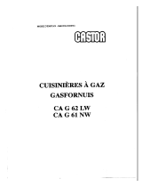 CASTOR CAG62LW Handleiding