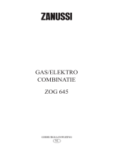 Zanussi ZOG645IX Handleiding