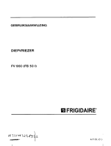 Frigidaire FV660 Handleiding