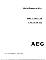 AEG LAV625w Handleiding