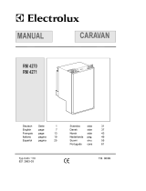 Electrolux RM4270 Handleiding