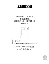 Zanussi TD4212 Handleiding