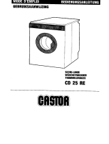 CASTOR CD25RE Handleiding