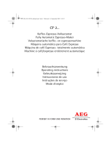 Aeg-Electrolux CAFE PERFETTO CP2500 Handleiding