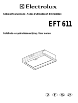 Electrolux EFT611G Handleiding