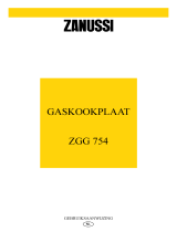 Zanussi ZGG754ITNC Handleiding