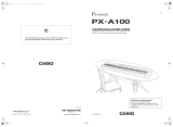 Casio PX-A100RD, PX-A100BE Handleiding