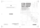 Casio CTK-6250 Handleiding