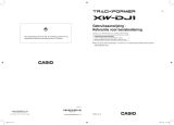 Casio XW-DJ1 -DJ CONTROLLER Handleiding