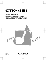 Casio CTK-481 Handleiding