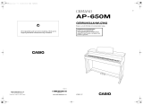 Casio AP-650M Celviano Handleiding