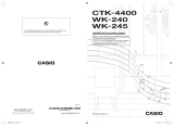 Casio WK-240 Handleiding