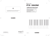 Casio PX-360 Handleiding
