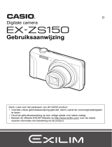 Casio EX-ZS150 Handleiding