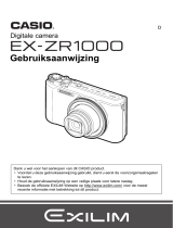 Casio EX-ZR1000 Handleiding