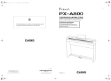 Casio PX-A800BN Handleiding