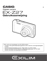 Casio EX-Z27 Handleiding