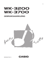 Casio WK-3700 Handleiding