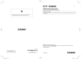 Casio CT-X800 Handleiding