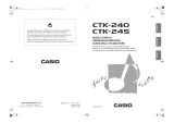 Casio CTK-240 Handleiding