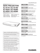 Casio XJ-A141, XJ-A146, XJ-A241, XJ-A246, XJ-A251, XJ-A256 (Serial Number: D****A) de handleiding