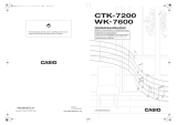 Casio CTK-7200 Handleiding