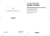 Casio XW-PD1 Handleiding