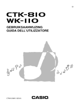 Casio WK-110 Handleiding
