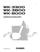 Casio WK-3300 Handleiding