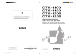 Casio CTK-1100 Handleiding