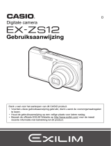 Casio EX-ZS12 Handleiding