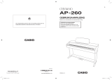 Casio AP-260 Handleiding