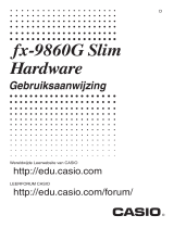 Casio fx-9860G Slim de handleiding